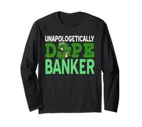 Banquier Dope et Fier de Ses Réussites Financières Manche Longue