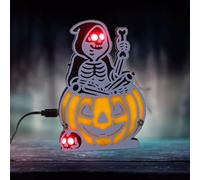 BANRIA Kit de soudure électronique à faire soi-même avec 5 effets lumineux et son - Projet d'apprentissage avec instructions en allemand pour l'électronique de loisirs, la soudure et la décoration