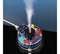 BANRIA Kit DIY Humidificateur à Souder - Affichage OLED Température & Humidité, Minuterie et Réglage Valeur Cible - Projet Électronique pour École, Étudiants et Makers