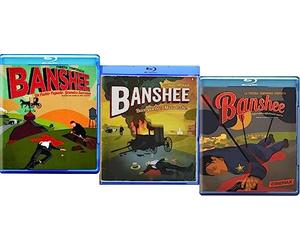 Banshee: The First Three Seasons Cinemax TV Show Blu-ray Collection - The Complete First, Second & Third Seasons (Season 1 / Season 2 / Season 3) [Region 1, Spanish Artwork]