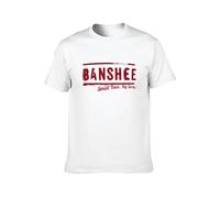 Banshee TV Series Show Urban Movie T-Shirt Mens White Tees Unisex Shirt XL