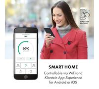 Bansin Smart 1500 radiateur à convection 1500 W contrôle par application