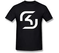 banta Sk Gaming Logo T-Shirt Homme Noir, Noir , S