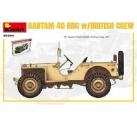 Bantam 40 BRC Avec Équipage Britannique Kit En Plastique 1:35 Modèle MINIART
