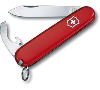 Bantam, Couteau De Poche Suisse, Léger, Couteau Multifonction, 8 Fonctions, Lame, Pincettes, Rouge