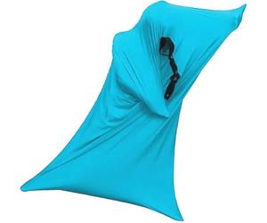 BANTASE Chaussettes Sensorielles for Le Corps for l'Autisme, Complètes for Enfants Autistes for Soulager Stress Et L'anxiété, Stimulation(Hellblau,X-Large)