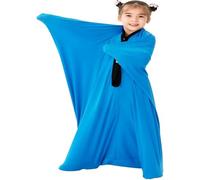 BANTASE Fournitures Spéciales Chaussette Corporelle Sensorielle Enveloppement Complet for Soulager Le Stress Sac Confortable Et Respirant Extensible(Hellblau,Small)