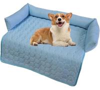 BANTASE Tapis Rafraîchissant for Chiens, Réutilisable Et Lavable, for Chats Et Chiots, Anti-Fuite, Antidérapant, for Lit, Canapé, Cage(B,70 * 70cm)
