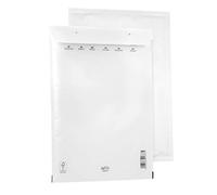 Bantex H8 Lot de 100 enveloppes à bulles avec fermeture auto-adhésive Blanc 290 x 370 mm 18/H