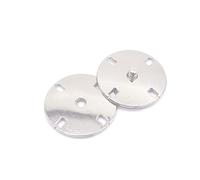 Bantopgong 10 pièces Gros Boutons-Pression Invisibles Ronds Bouton-Pression pour Costume Veste Fermoir Manteau Bricolage Accessoires de Couture, 20mm