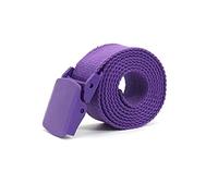Bantopgong Ceinture tactique en nylon coloré 3,2cm de largeur Accessoires vestimentaires Ceinture tressée en toile Ceinture de décoration pour vêtements, Violet, 80cm