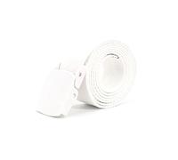 Bantopgong Ceinture tactique en nylon coloré 3,2cm de largeur Accessoires vestimentaires Ceinture tressée en toile Ceinture de décoration pour vêtements, Blanc, 120cm