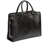 Banuce complète Grains Sacoche en Cuir Messenger Sacoche 14 Sacoche d'ordinateur Portable