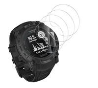 Banuyaw Lot de 4 films de protection d'écran pour Garmin Instinct 3 50 mm - Film de protection d'écran en TPU souple ultra transparent