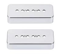 Banworks Capots de micros en plastique P90 Capots de micros Soapbar P-90 50 mm / 52 mm Capots de micros manche/chevalet pour guitare électrique Epiphone Les Paul LP 2JT/SYQG-07