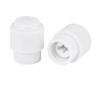 Banworks JT/DWQM-10 Lot de 2 capuchons de sélecteur de micro à fente croisée pour guitares avec double embout de 4 mm et 5 mm de diamètre intérieur compatible avec les commutateurs métriques impériaux
