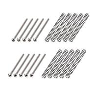 Banworks Lot de 10 vis de micro Humbucker à filetage américain et impérial pour micros Gibson, EMG, Seymour Duncan, Dimarzio - Vis de hauteur avec ressorts pour micros Gibson, EMG, Seymour Duncan