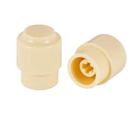 Banworks Lot de 2 embouts de commutateur à lame 3 voies pour guitares électriques Squier Telecaster Tele JT/DWQM-10 - Diamètre intérieur : 3,5 mm - Crème