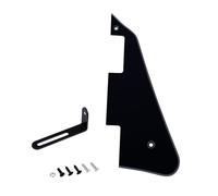 Banworks Pickguard Les Paul 1 pli avec support en acier inoxydable LP Pickguard Scratch Plate 2 trous pour guitare électrique USA Gibson Les Paul LP JT/HBTZ-01 Noir