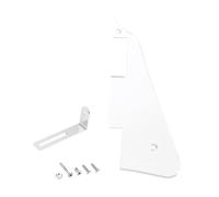 Banworks Pickguard Les Paul 1 pli avec support en acier inoxydable LP Pickguard Scratch Plate 2 trous pour guitare électrique Epiphone EPI Les Paul LP JT/HBTZ-02 Chrome Miroir