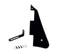 Banworks Pickguard Les Paul à 3 plis avec support en acier inoxydable LP Pickguard à 2 trous pour guitare électrique USA Gibson Les Paul LP JT/HBTZ-01 Noir