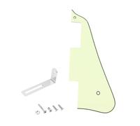 Banworks Pickguard Les Paul à 3 plis avec support en acier inoxydable LP Pickguard à 2 trous pour guitare électrique Epiphone EPI Les Paul LP JT/HBTZ-02 Vert menthe