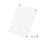 Banworks Plaque arrière de guitare électrique 3 plis pour vibrato Squier Strat ST JT/HGB-02 de fabrication chinoise Blanc