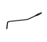 Banworks Remplacement de bras de tremolo de guitare M6 Metric Whammy Bar | Filetage de 5,8 mm (15/64") pour ponts de tremolo de guitares Squier Strat ST JT/YB-01 Noir avec pointe noire
