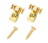 Banworks Rouleau de cordes pour guitare, guide-cordes pour guitare électrique Tele, Telecaster, Strat, Stratocaster, ST, lot de 2, JT/YXK-01, doré