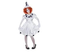 Banyant Toys Déguisement Robe Payaso Pierrot Femme : M-L