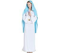 Banyant Toys, S.L. Déguisement de la Vierge Marie pour Femmes-Adultes, Costume de la Vierge Marie pour Femme