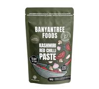 BanyanTree Foods Pâte de piment rouge du Cachemire 100 g ~ Prête à cuisiner | 100% pure, à base de piments du Cachemire séchés | Sans conservateurs | 100% naturelle