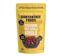 BanyanTree Foods Piments rouges entiers du Cachemire | Piments séchés entiers 50 g ~ 100% naturels, d'origine indienne