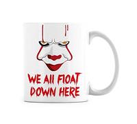banytree 2017 Mug de Pennywise IT Clown Tasses à café Nous Avons Tous Float Down Here Tasse (311,8 Gram)