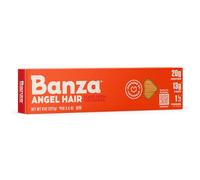Banza Pâtes de pois chiches sans gluten, cheveux d'ange 20 g de protéines | Faible teneur en glucides | Haute teneur en fibres | Haute teneur en protéines | Pâtes à base de plantes | 236,8 g