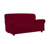 Banzaii Housse de canapé 2 Places Bordeaux - Stretch Anti-Tache - Extensible de 100 à 150 cm avec accoudoirs moulés - Made in Italy
