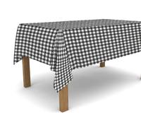 Banzaii Nappe en Toile cirée, résistante au Soleil et aux tempêtes, Facile à Couper dans la Taille Que Vous Voulez - Tableau Gris foncé 140 x 300 cm