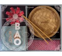 Bao - Baozi, Raviolis, C'est Parti Pour Les Bouchées Vapeur ! - Avec 1 Moule À Bao, 1 Panier Vapeur Pour La Cuisson Et 1 Pince En Bambou