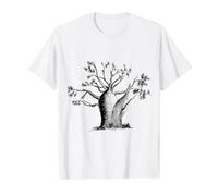 Baobab Arbre Afrique Madagascar Australie Adansonia T-Shirt Graphique avec Valeur, Homme, Blanc, L