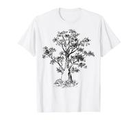 Baobab Arbre Afrique Madagascar Australie Adansonia T-Shirt Graphique avec Valeur, Homme, Blanc, L