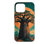 Baobab Arbre sous Un Ciel rempli d'étoiles Coque pour iPhone 16 Pro Max