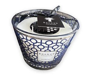Baobab Collection - Bougie parfumée Gentlemen - Luxe Geurkaars 10 cm, Bleu