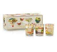 Baobab Collection Trio Travel Candles bougie parfumée coffret cadeau