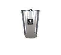 Baobab Les Exclusives Platinium Max 24 Bougie parfumée Ambre et pamplemousse Vetiver Durée de combustion 400 heures Hauteur 24 cm MAX24PLA