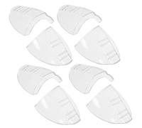 Baobiutin Lunettes de sécurité, bouclier latéral, 4 paires, insertion en Tpu Transparent pour lunettes, convient aux jambes de miroir inférieures 12mm large