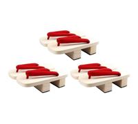 Baobiutin Sandales Geta, 1 paire Clogs en bois japonais, chaussures japonaises traditionnelles avec base non glissante, pantoufles japonaises confortables pour hommes femmes, pour les tailles 38-40