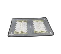 Baoblaze 1/64 Pad, Parking de stockage de roues, Scène miniature de garage de voiture Diorama 1:64, Affichage de modèle de voiture à l'échelle 1/64, 20 Places de Parking