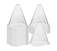 Baoblaze 1 Cloche Protectrice Jardin Cloche Dôme Plante Couverture Réutilisable Polycarbonate Fonction Protection Animaux Convient Jardin Arrière-Cour, 30 pièces