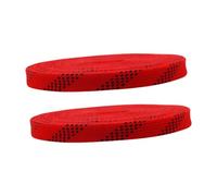 Baoblaze 1 Paire de Lacets de Patins de Hockey cirés de 1 cm de Large, Lacets de Patins à Roues alignées, Accessoires de Chaussures de Hockey pour Patins, Rouge, 213 Cm