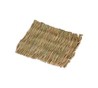 Baoblaze 10 Pièces de Tapis d'herbe pour Animaux de Compagnie en Paille Tissée, Petit 20cmx28cm
